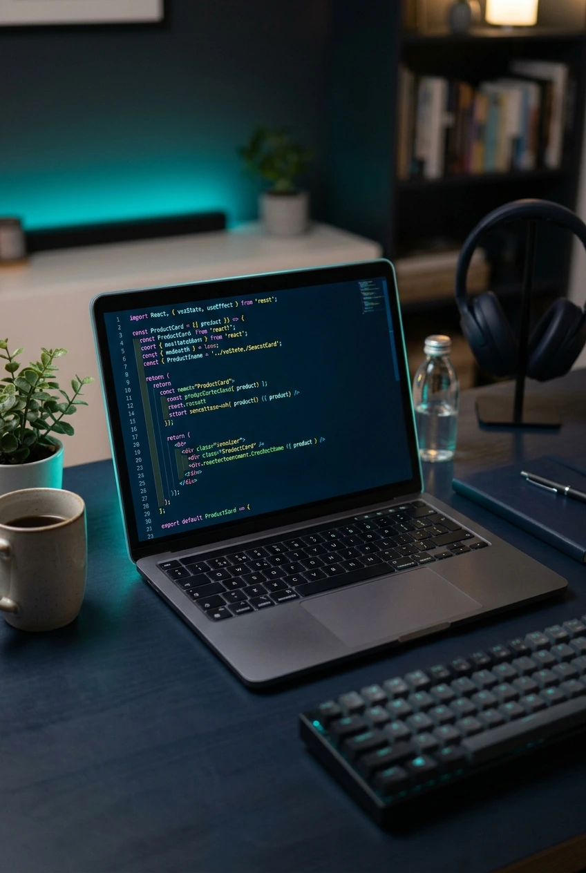Web app development services using Laravel, React and Python