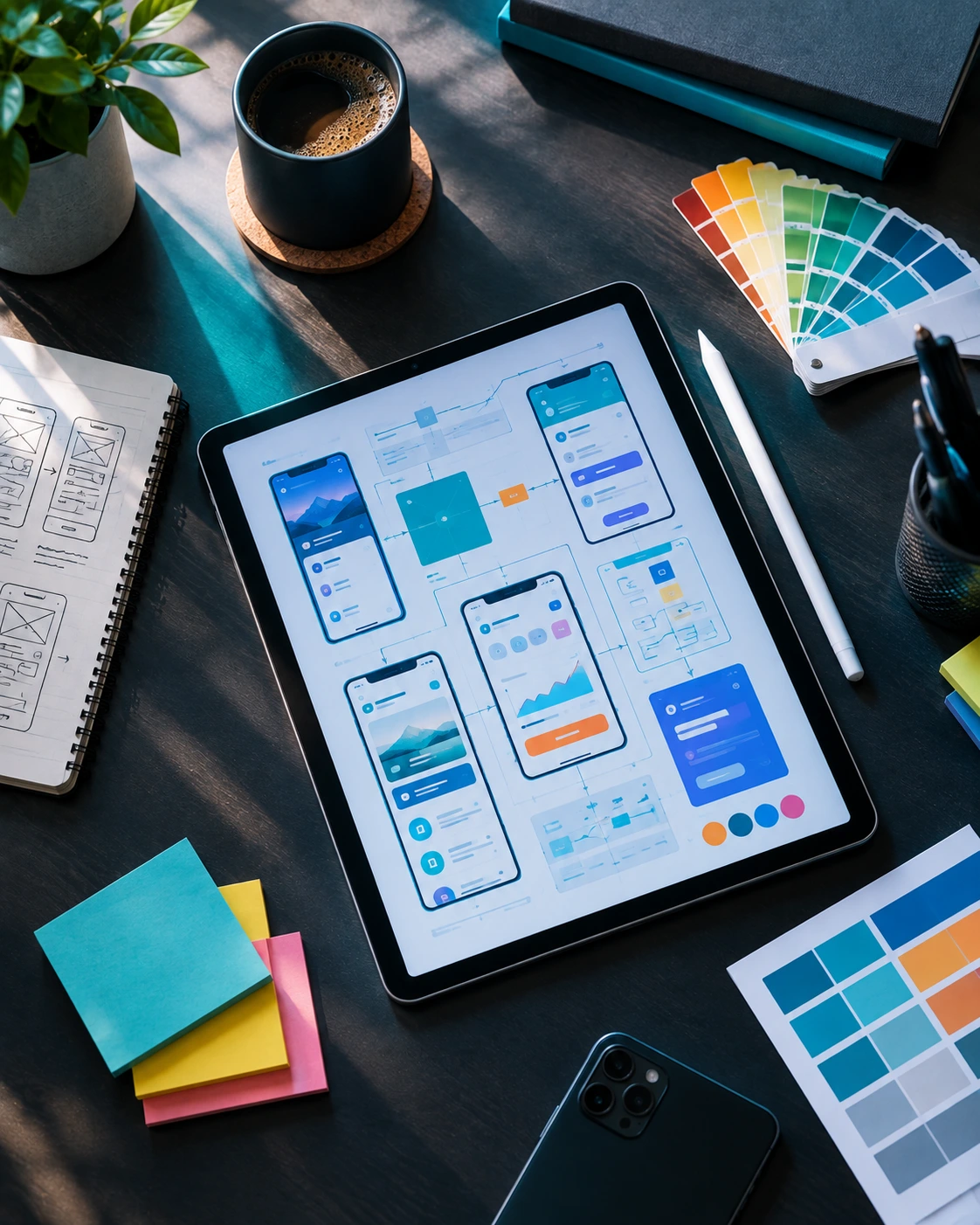 UI UX design services for websites and mobile applications